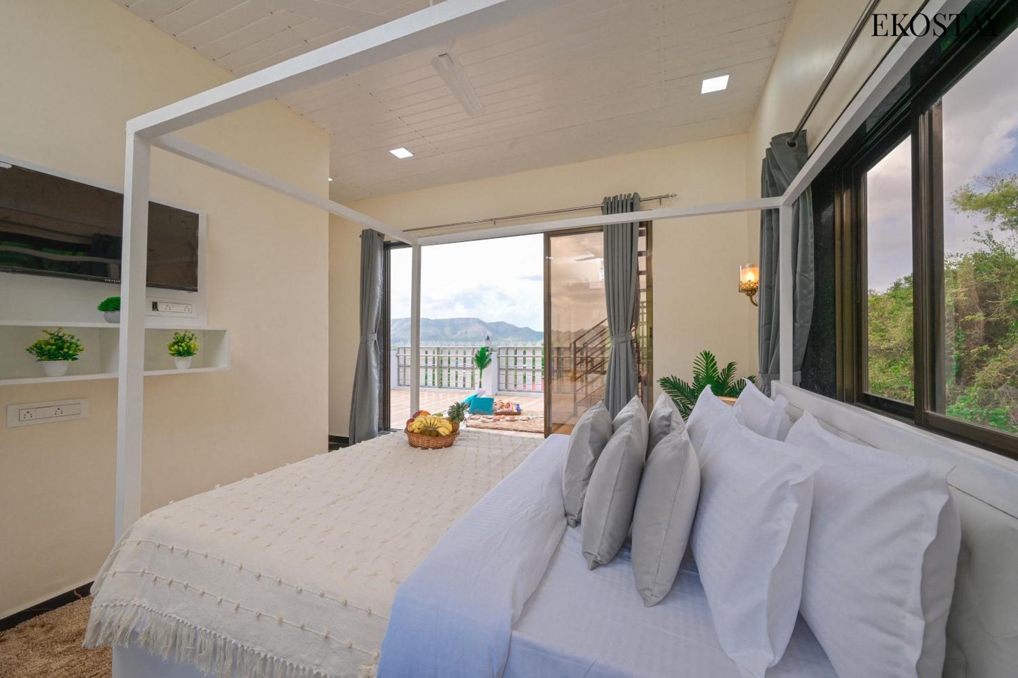Ekostay - Serene Villa Алібаґ Екстер'єр фото