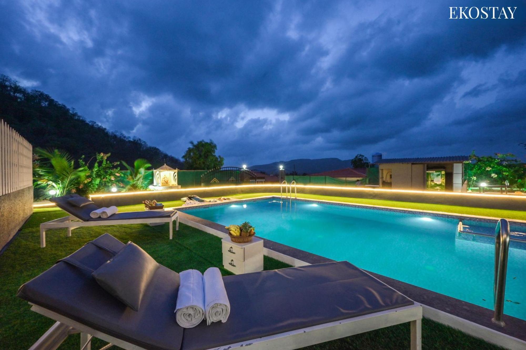 Ekostay - Serene Villa Алібаґ Екстер'єр фото
